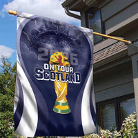 Scotland Football 2026 Garden Flag Scotland On Tour Trophy Style - Wonder Print Shop