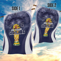 Scotland Football 2026 Garden Flag Scotland On Tour Trophy Style - Wonder Print Shop