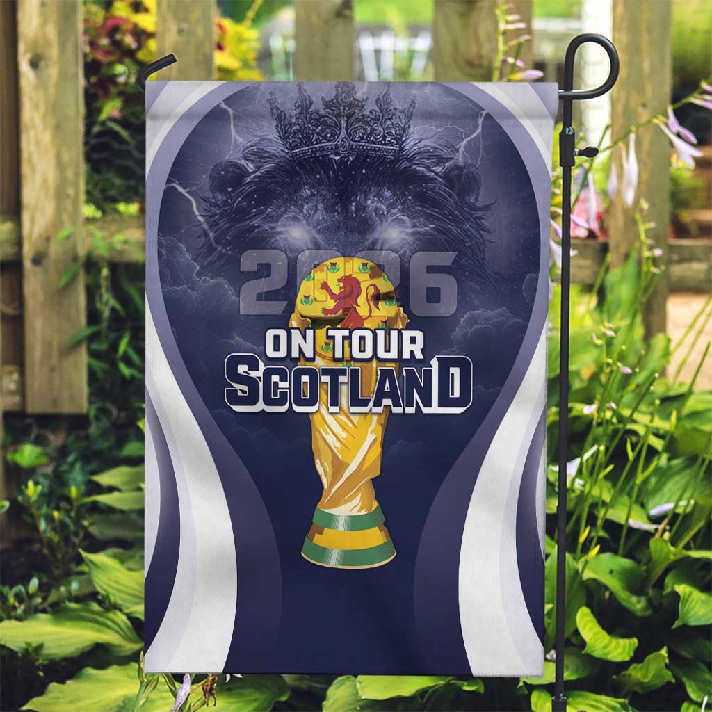 Scotland Football 2026 Garden Flag Scotland On Tour Trophy Style - Wonder Print Shop
