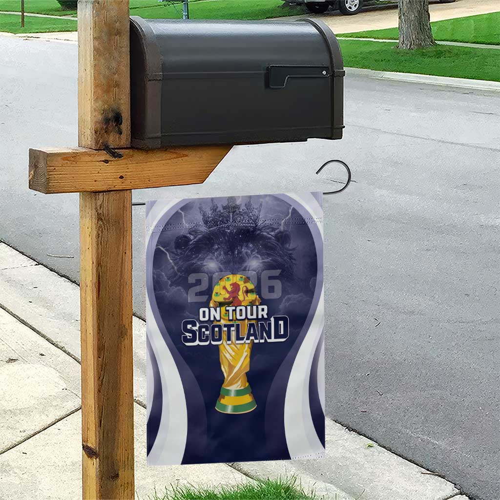 Scotland Football 2026 Garden Flag Scotland On Tour Trophy Style - Wonder Print Shop