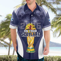 Custom Scotland Football 2026 Hawaiian Shirt Scotland On Tour Trophy Style - Wonder Print Shop