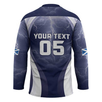 Custom Scotland Football 2026 Hockey Jersey Scotland On Tour Trophy Style - Wonder Print Shop
