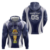 Custom Scotland Football 2026 Hoodie Scotland On Tour Trophy Style - Wonder Print Shop