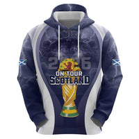 Custom Scotland Football 2026 Hoodie Scotland On Tour Trophy Style - Wonder Print Shop