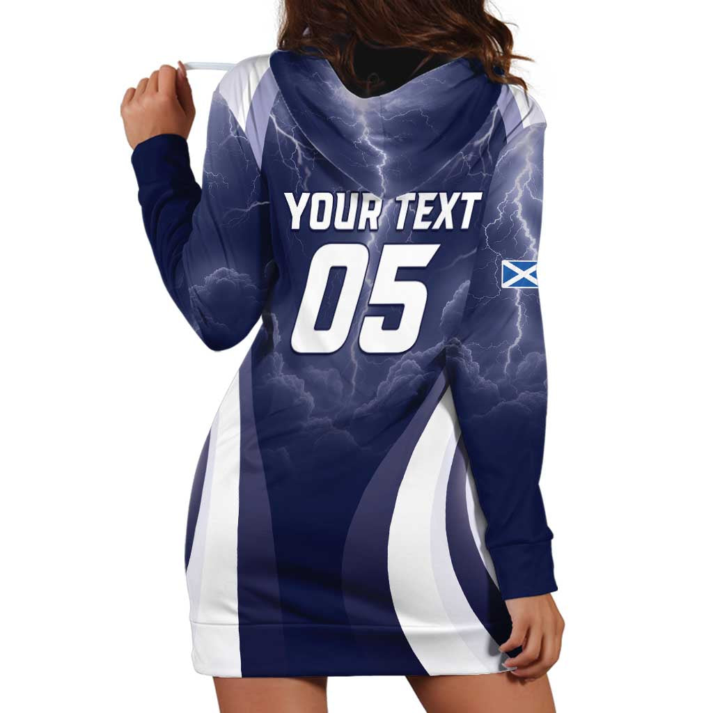 Custom Scotland Football 2026 Hoodie Dress Scotland On Tour Trophy Style - Wonder Print Shop