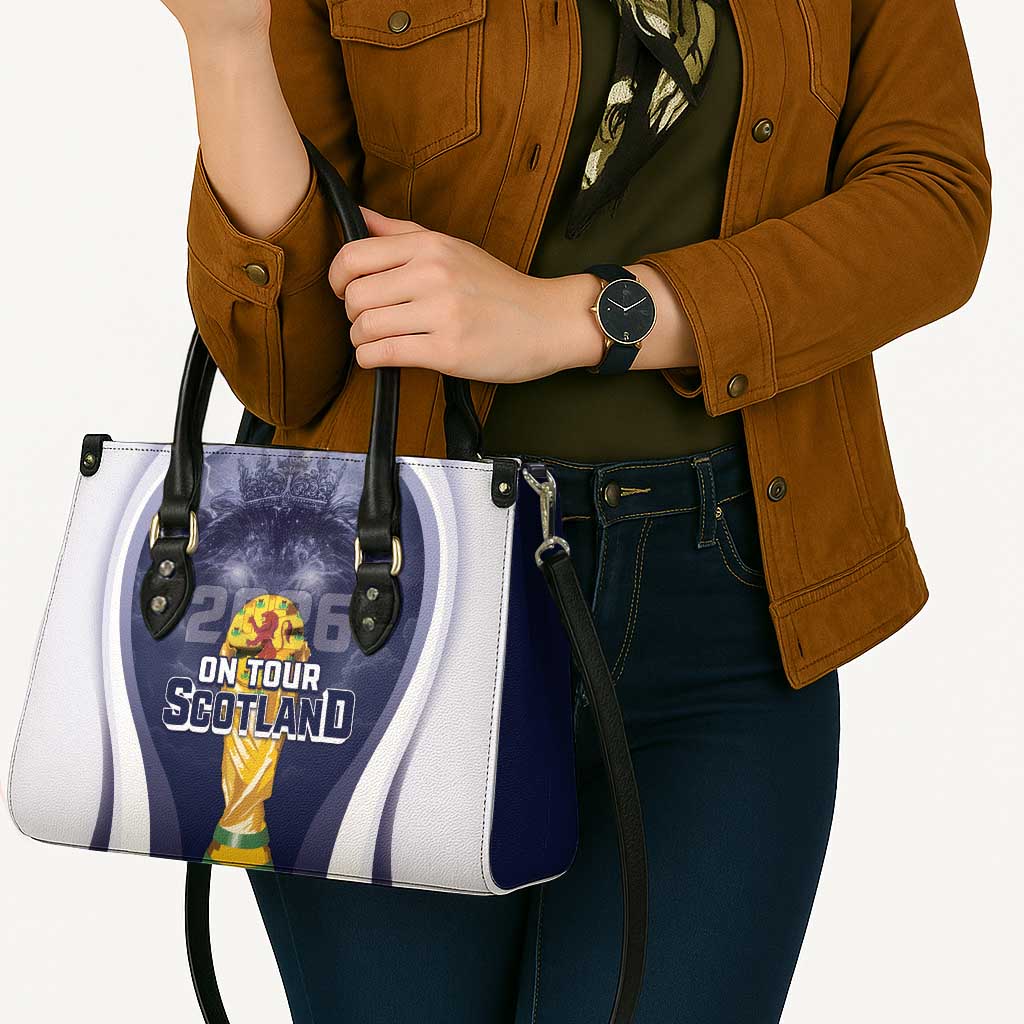Scotland Football 2026 Leather Bag Scotland On Tour Trophy Style - Wonder Print Shop