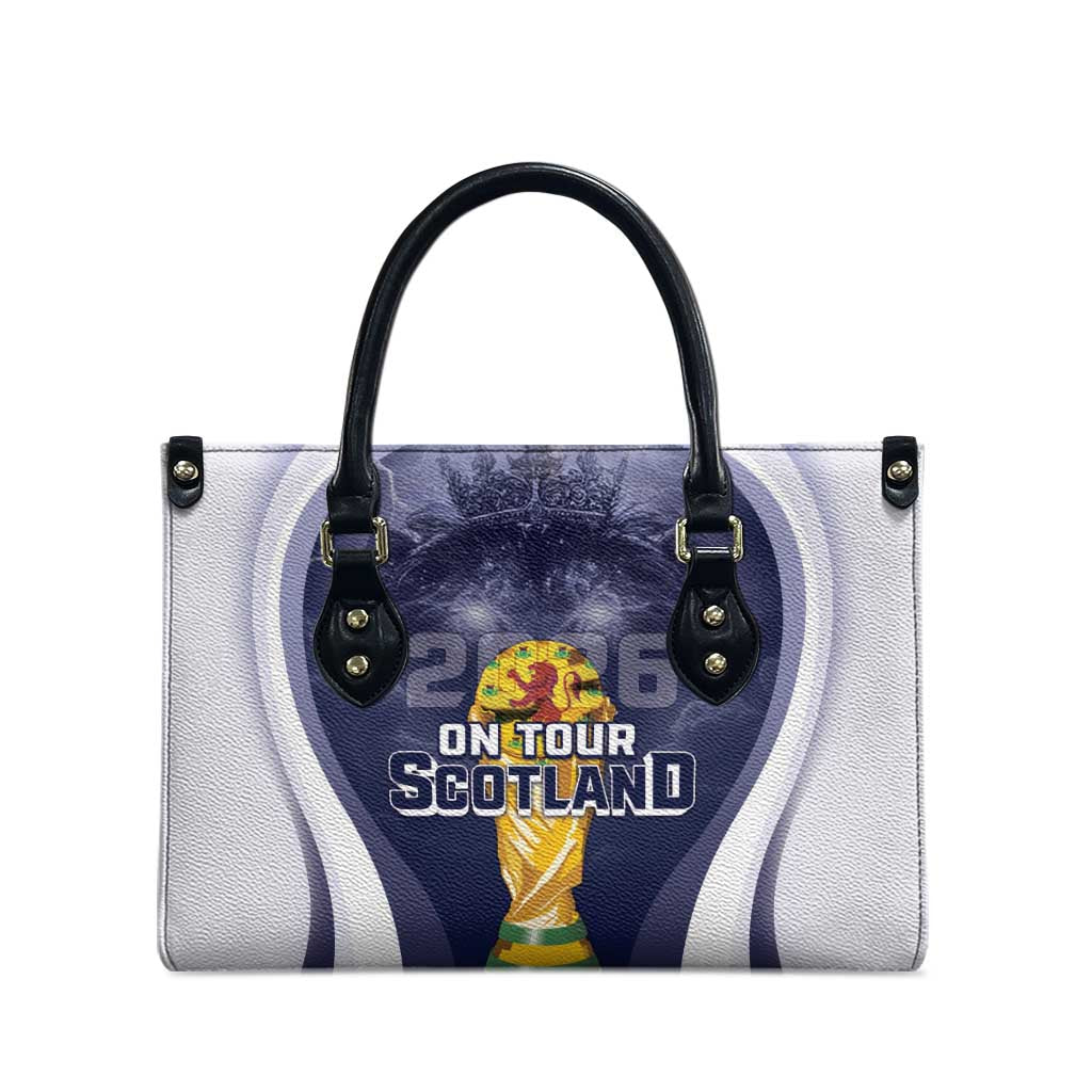 Scotland Football 2026 Leather Bag Scotland On Tour Trophy Style - Wonder Print Shop