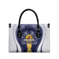 Scotland Football 2026 Leather Bag Scotland On Tour Trophy Style - Wonder Print Shop