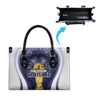 Scotland Football 2026 Leather Bag Scotland On Tour Trophy Style - Wonder Print Shop