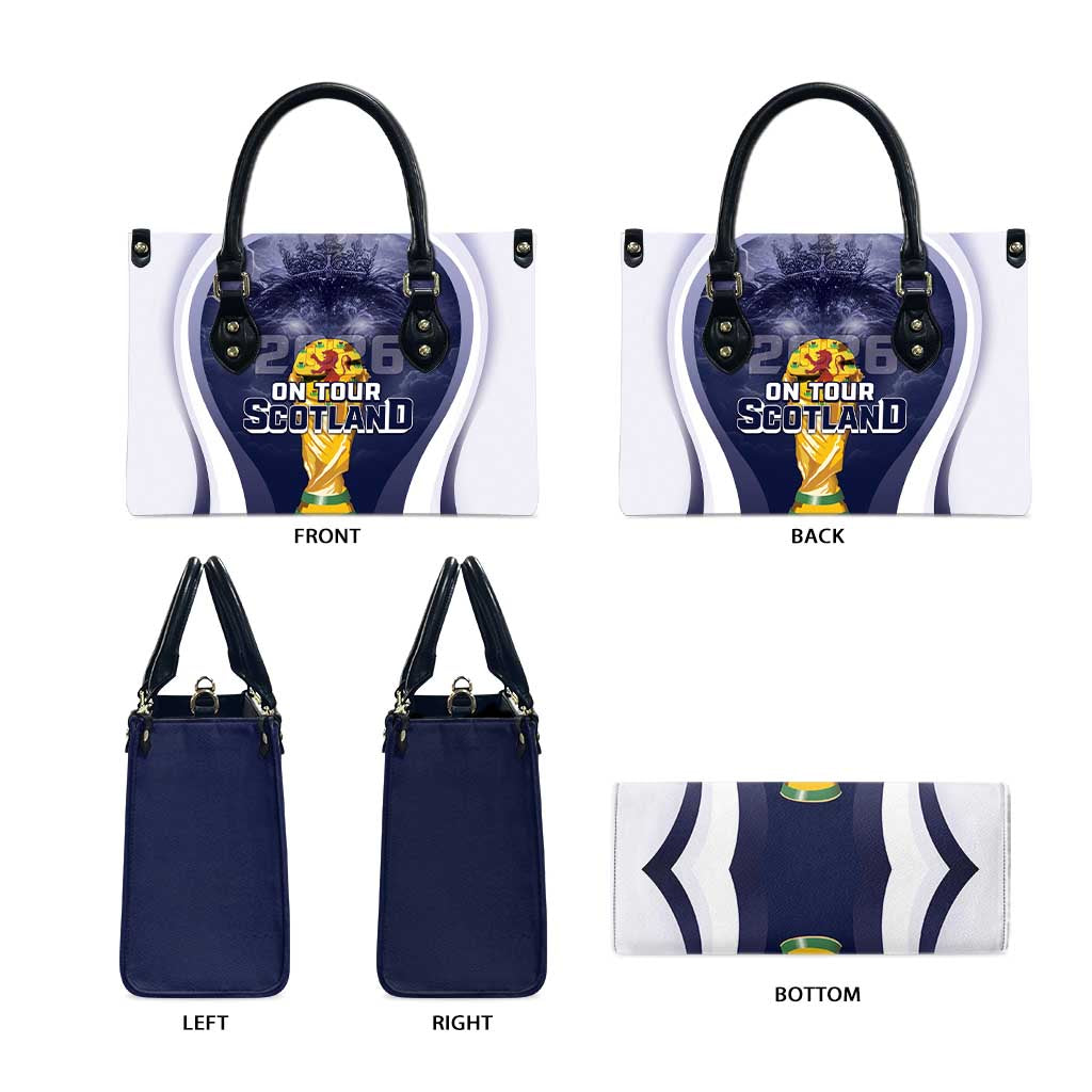 Scotland Football 2026 Leather Bag Scotland On Tour Trophy Style - Wonder Print Shop