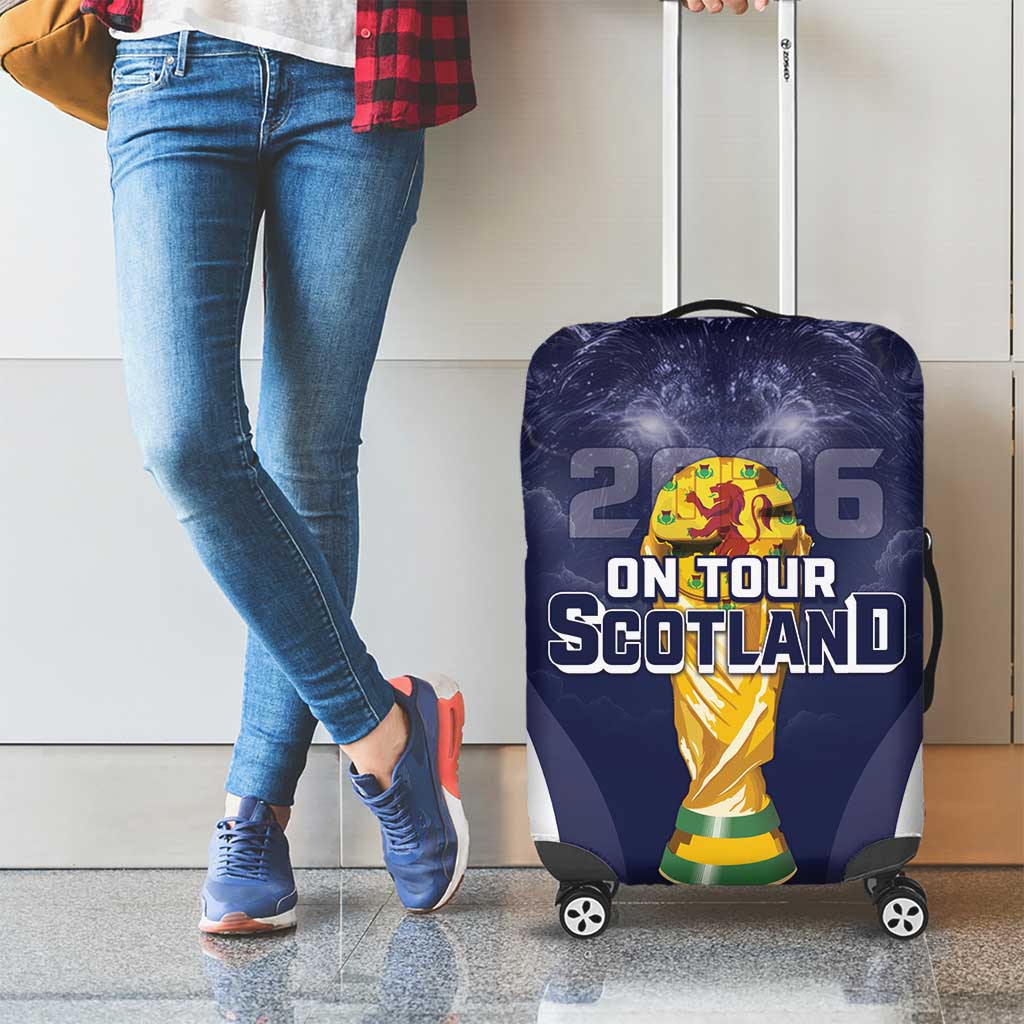 Scotland Football 2026 Luggage Cover Scotland On Tour Trophy Style - Wonder Print Shop
