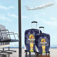 Scotland Football 2026 Luggage Cover Scotland On Tour Trophy Style - Wonder Print Shop