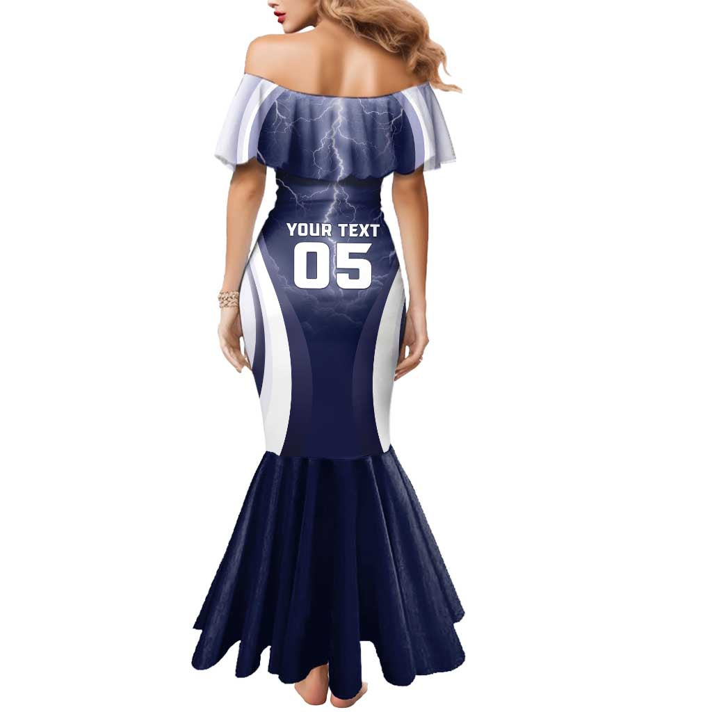 Custom Scotland Football 2026 Mermaid Dress Scotland On Tour Trophy Style - Wonder Print Shop