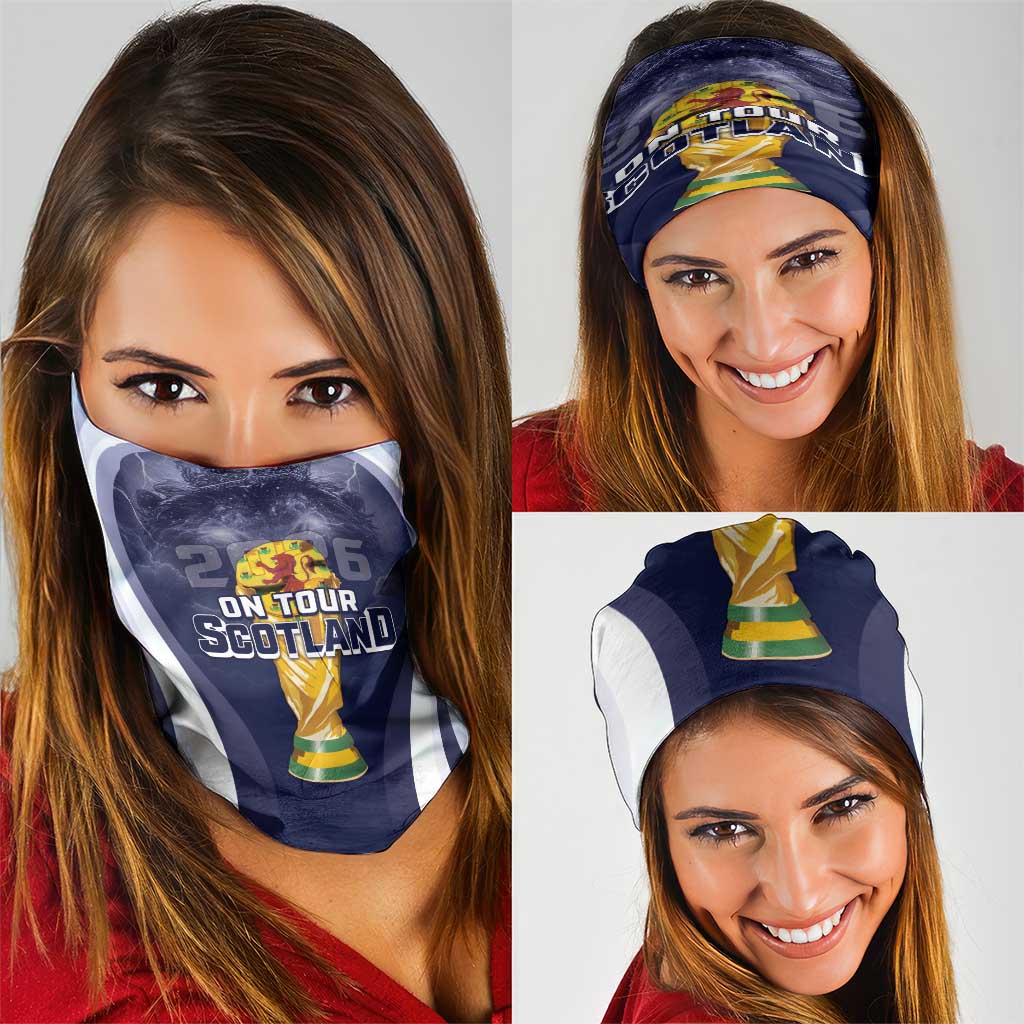 Scotland Football 2026 Neck Gaiter Scotland On Tour Trophy Style - Wonder Print Shop