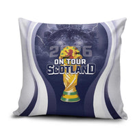 Scotland Football 2026 Pillow Cover Scotland On Tour Trophy Style - Wonder Print Shop