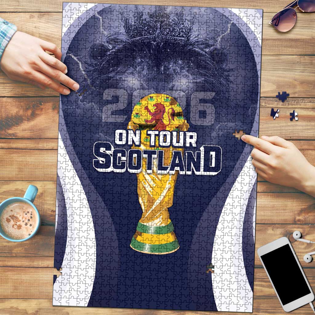 Scotland Football 2026 Puzzle Scotland On Tour Trophy Style - Wonder Print Shop