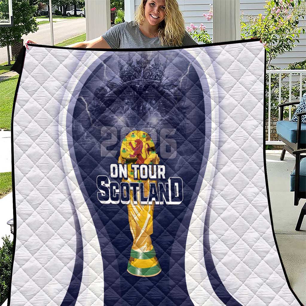 Scotland Football 2026 Quilt Scotland On Tour Trophy Style - Wonder Print Shop