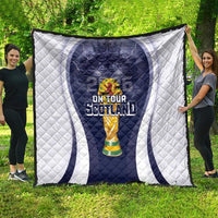 Scotland Football 2026 Quilt Scotland On Tour Trophy Style - Wonder Print Shop