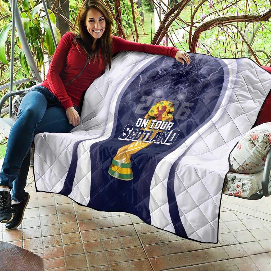 Scotland Football 2026 Quilt Scotland On Tour Trophy Style - Wonder Print Shop