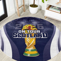 Scotland Football 2026 Round Carpet Scotland On Tour Trophy Style - Wonder Print Shop