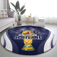 Scotland Football 2026 Round Carpet Scotland On Tour Trophy Style - Wonder Print Shop
