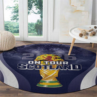 Scotland Football 2026 Round Carpet Scotland On Tour Trophy Style - Wonder Print Shop