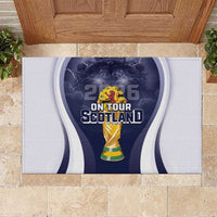 Scotland Football 2026 Rubber Doormat Scotland On Tour Trophy Style - Wonder Print Shop