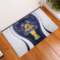 Scotland Football 2026 Rubber Doormat Scotland On Tour Trophy Style - Wonder Print Shop