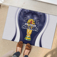 Scotland Football 2026 Rubber Doormat Scotland On Tour Trophy Style - Wonder Print Shop