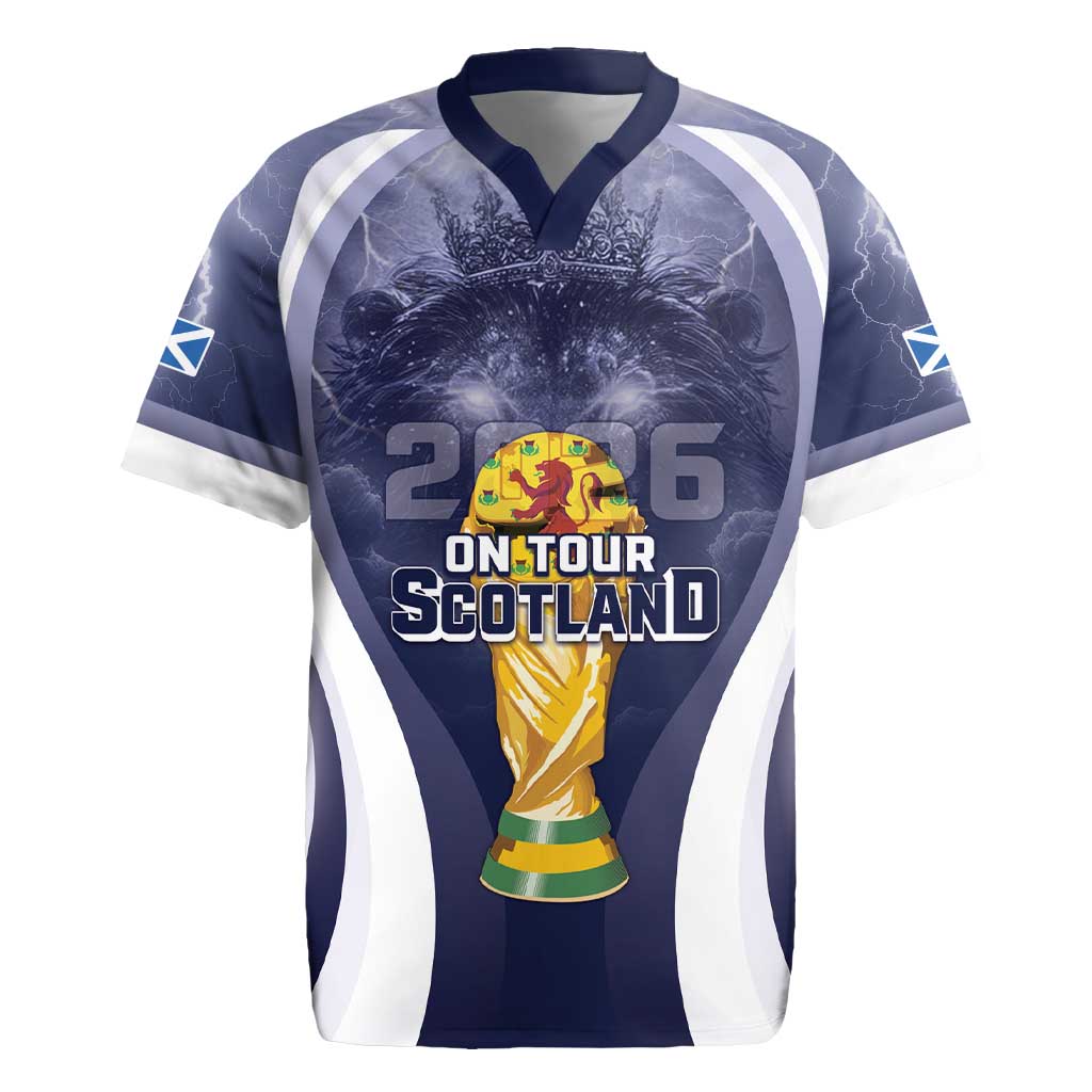 Custom Scotland Football 2026 Rugby Jersey Scotland On Tour Trophy Style - Wonder Print Shop
