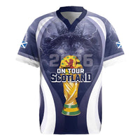 Custom Scotland Football 2026 Rugby Jersey Scotland On Tour Trophy Style - Wonder Print Shop