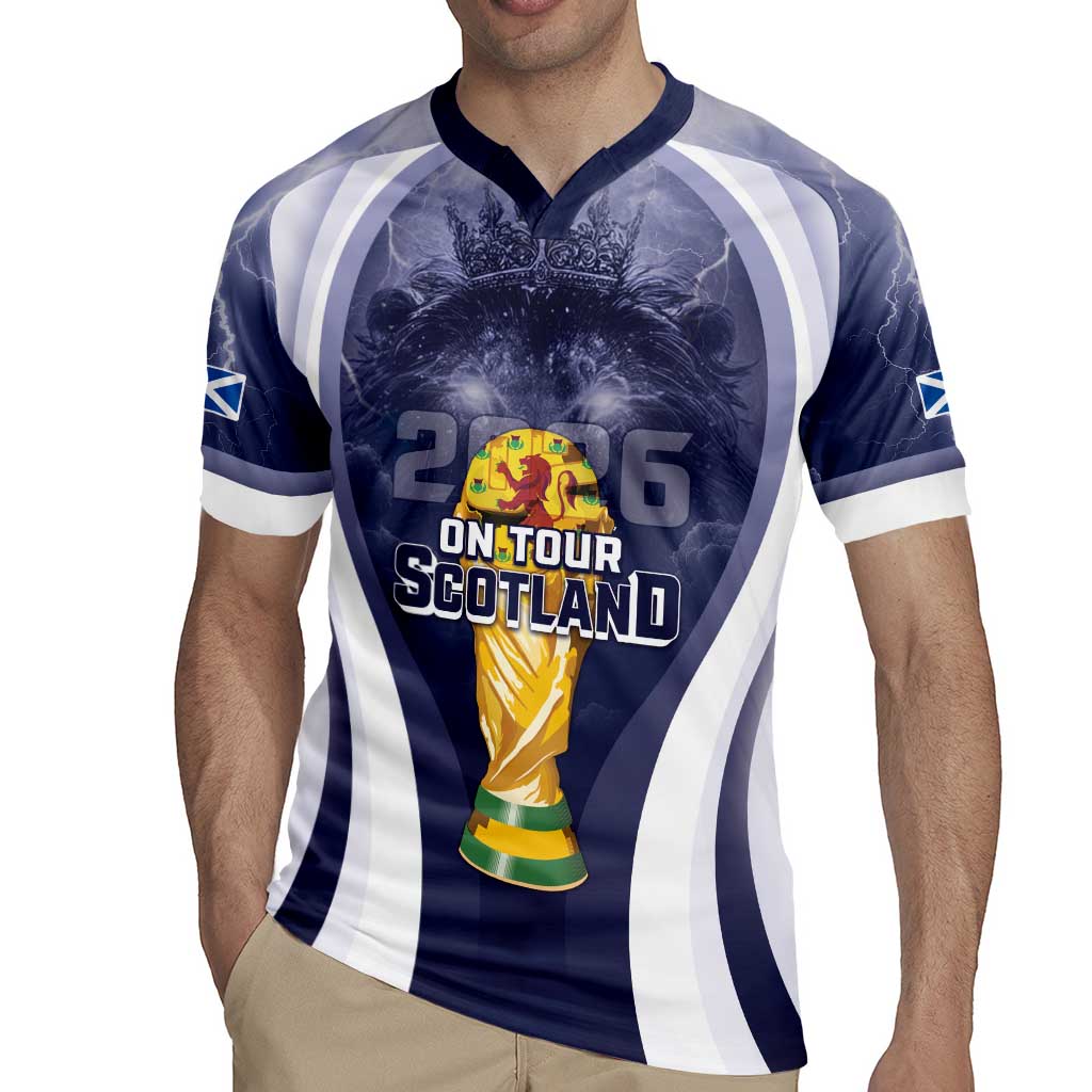 Custom Scotland Football 2026 Rugby Jersey Scotland On Tour Trophy Style - Wonder Print Shop