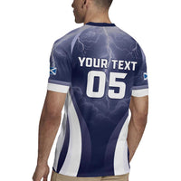 Custom Scotland Football 2026 Rugby Jersey Scotland On Tour Trophy Style - Wonder Print Shop