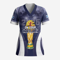 Custom Scotland Football 2026 Scrub Top Scotland On Tour Trophy Style - Wonder Print Shop