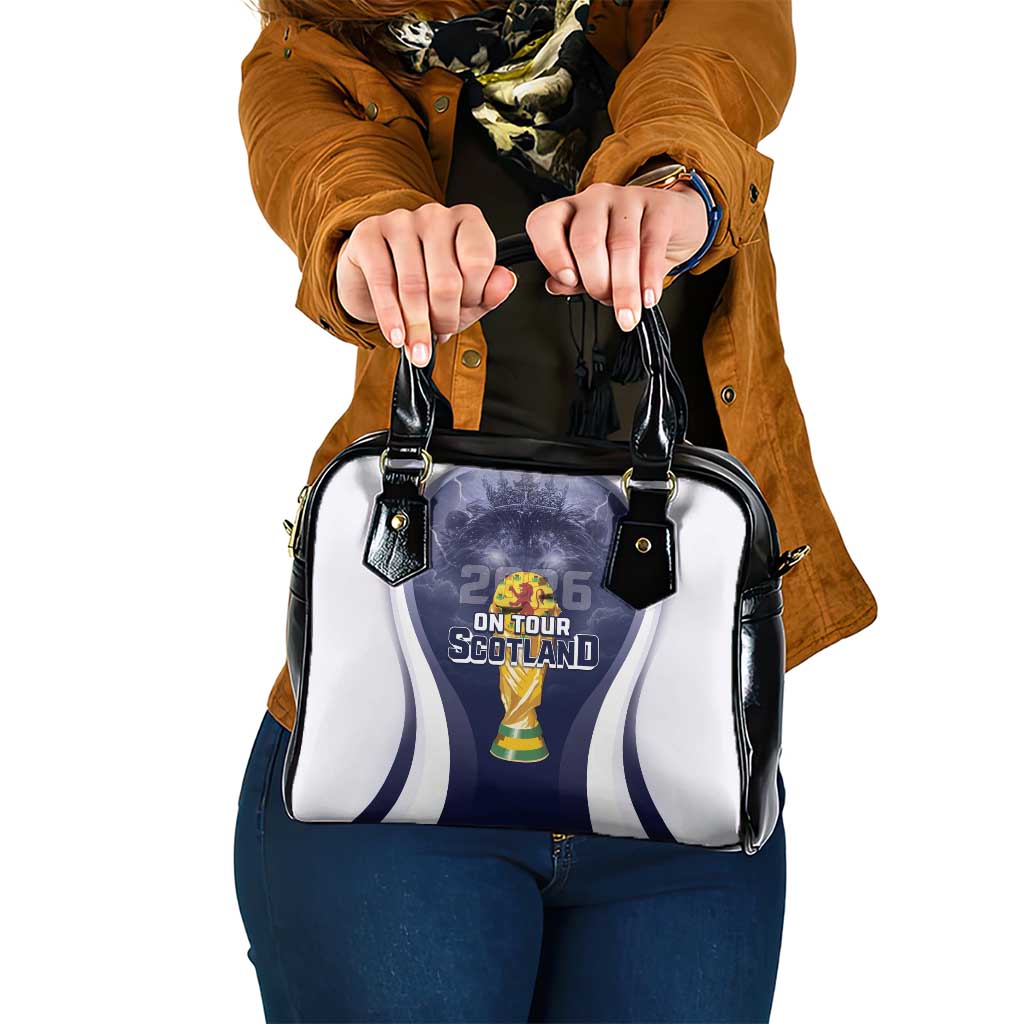 Scotland Football 2026 Shoulder Handbag Scotland On Tour Trophy Style - Wonder Print Shop
