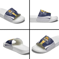 Scotland Football 2026 Slide Sandals Scotland On Tour Trophy Style - Wonder Print Shop
