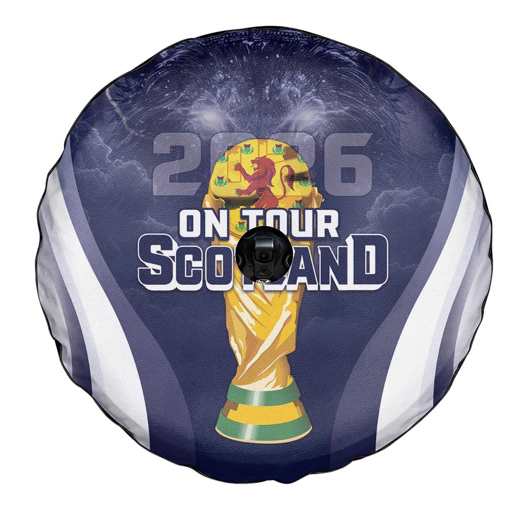 Scotland Football 2026 Spare Tire Cover Scotland On Tour Trophy Style - Wonder Print Shop