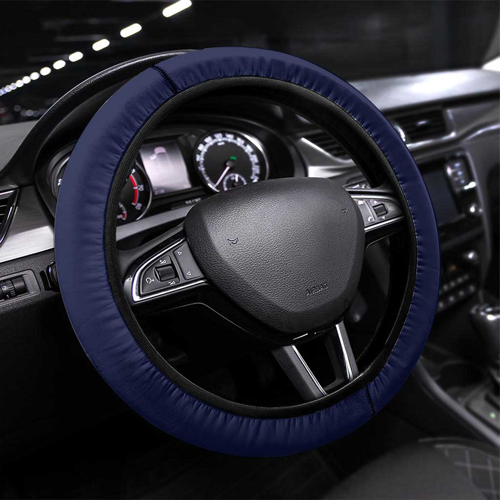 Scotland Football 2026 Steering Wheel Cover Scotland On Tour Trophy Style - Wonder Print Shop