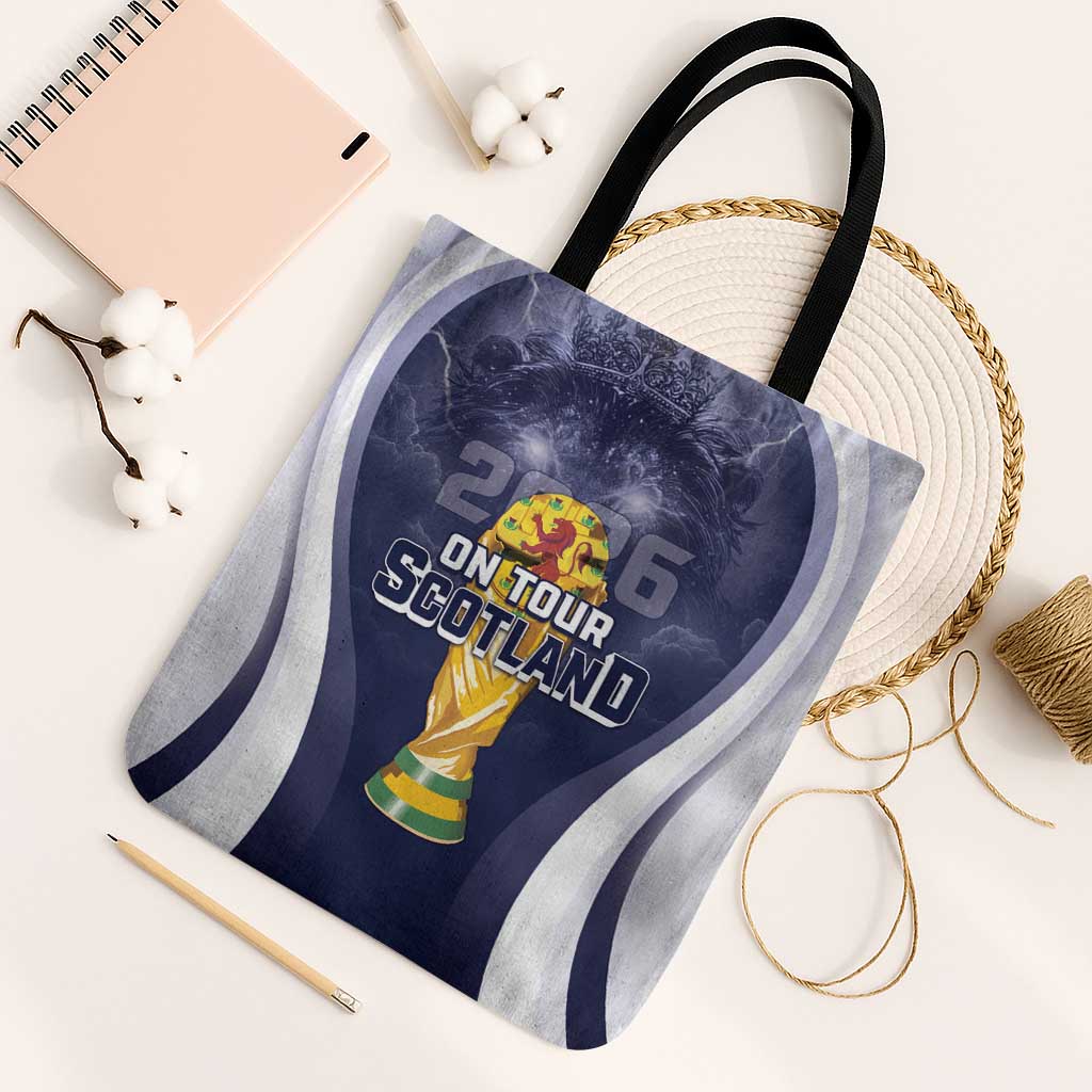 Scotland Football 2026 Tote Bag Scotland On Tour Trophy Style - Wonder Print Shop