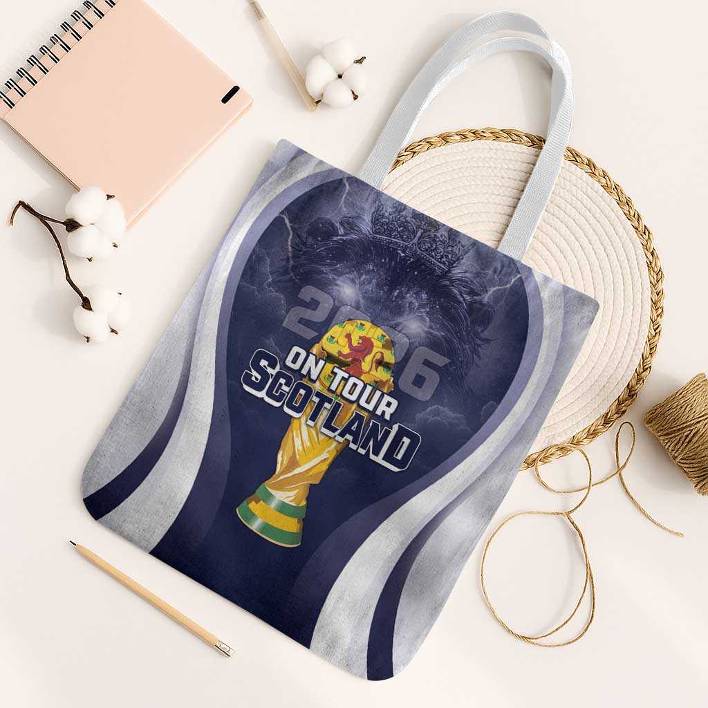 Scotland Football 2026 Tote Bag Scotland On Tour Trophy Style - Wonder Print Shop