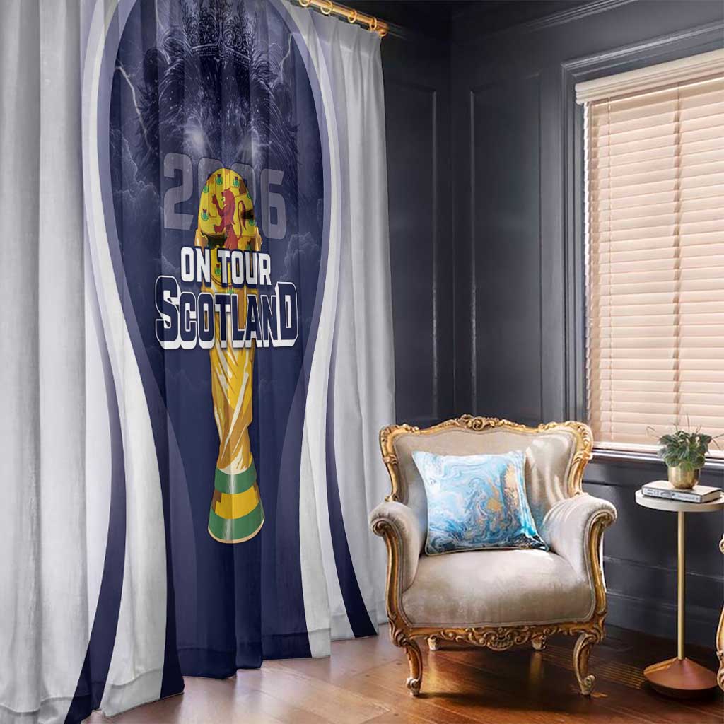 Scotland Football 2026 Window Curtain Scotland On Tour Trophy Style - Wonder Print Shop