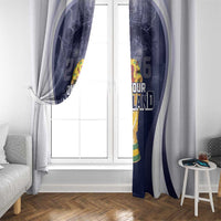 Scotland Football 2026 Window Curtain Scotland On Tour Trophy Style - Wonder Print Shop