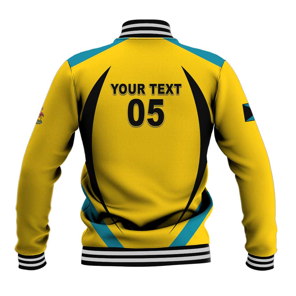 Custom Bahamas Football Baseball Jacket Go Champions Baha Boyz