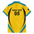 Custom Bahamas Football Family Matching Short Sleeve Bodycon Dress and Hawaiian Shirt Go Champions Baha Boyz