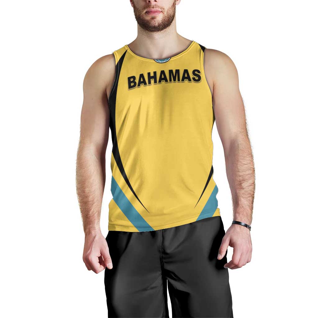Custom Bahamas Football Men Tank Top Go Champions Baha Boyz