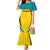 Custom Bahamas Football Mermaid Dress Go Champions Baha Boyz