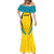 Custom Bahamas Football Mermaid Dress Go Champions Baha Boyz