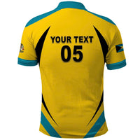 Custom Bahamas Football Polo Shirt Go Champions Baha Boyz