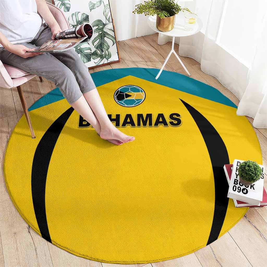 Bahamas Football Round Carpet Go Champions Baha Boyz