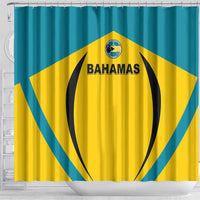 Bahamas Football Shower Curtain Go Champions Baha Boyz
